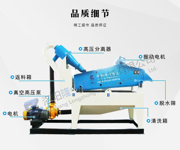 細沙回收機結構圖